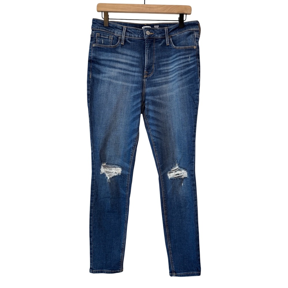 Old Navy Womens Rockstar Super Skinny High Rise Denim Jeans Size 10 Casual